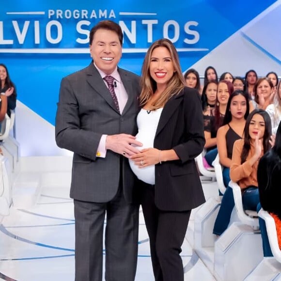 Patricia Abravanel deu o nome do pai, Silvio Santos, para o filho caçula