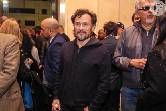 Enrique Díaz prestigia o Grande Prêmio do cinema Brasileiro, no teatro municipal, em São Paulo, na noite desta quarta-feira, 14 de agosto de 2019