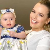 Thaeme Mariôto combina look com a filha e Claudia Leitte elogia: 'Morri de amor'