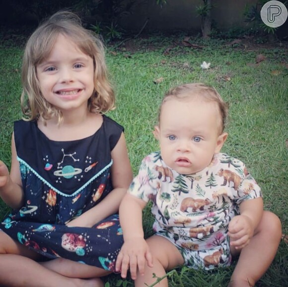 Rafael Cardoso e Mariana Bridi são pais de Aurora e Valentim