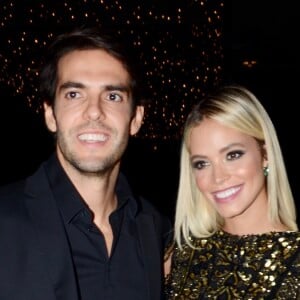 Kaká e a noiva, Carol Dias, prestigiam jantar beneficente do Instituto Luisa Mell, em São Paulo, na noite desta quarta-feira, 11 de setembro de 2019