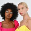 Na Semana de Moda de Nova York, a grife Alice + Olivia apostou na maquiagem com sombra neon