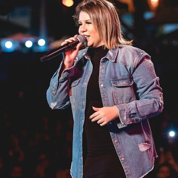 Marília Mendonça anunciou gravidez do primeiro filho em junho de 2019