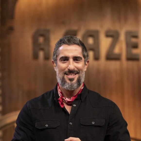 Marcos Mion se diverte com gafe: 'Se ele fizer isso de novo vai ter volta. Segura aí Tulio'