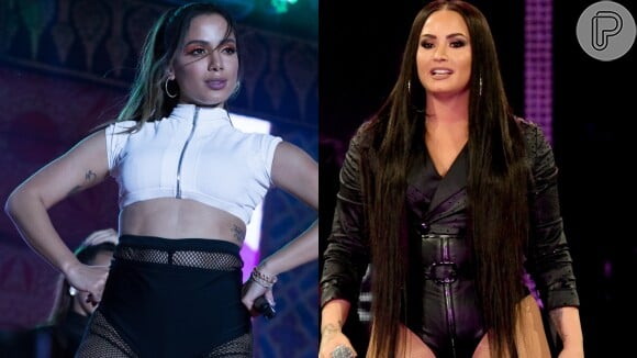Anitta ganha elogio de Demi Lovato em foto de lingerie nesta segunda-feira, dia 23 de setembro de 2019
