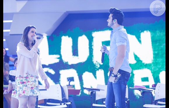 Luan Santana é homenageado no programa 'Hora do Faro', da Record. Atração vai ao ar no domingo, 19 de outubro de 2014