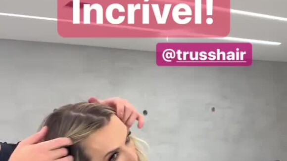 Thaeme Mariôto mostra novo cabelo em vídeo nesta segunda-feira, dia 30 de setembro de 2019
