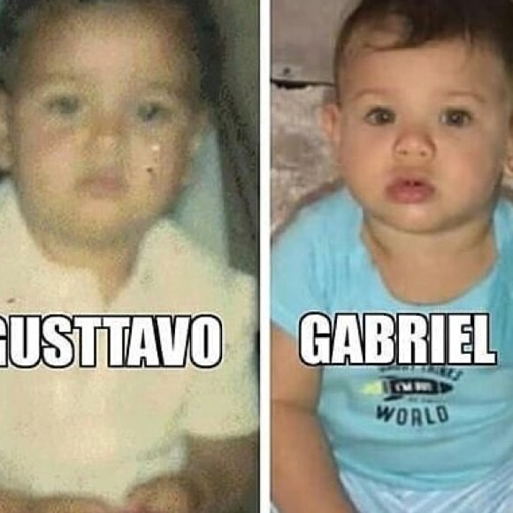 Andressa Suita comparou filho mais velho, Gabriel, ao marido, Gusttavo Lima: 'Ele também é a cara do papai'