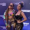 Anitta reencontra Lexa em evento Globosat