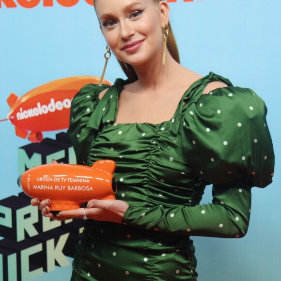 Marina Ruy Barbosa venceu prêmio de 'Melhor Atriz' por Luz, personagem da novela 'O Sétimo Guardião'