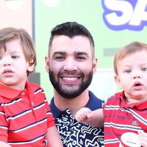 Gusttavo Lima falou sobre os planos para ficar com os filhos