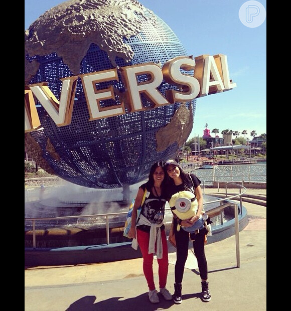 Anitta é fã do Universal Studios