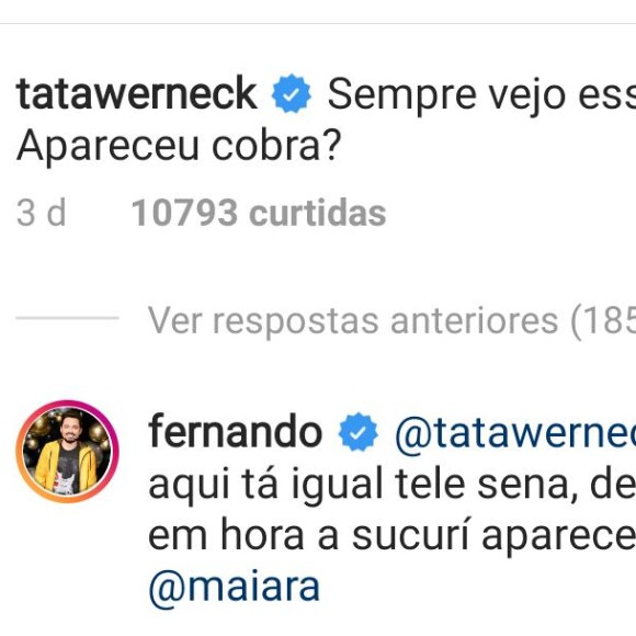 Fernando Zor faz piada sobre sexo com Maiara