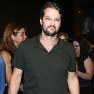 Marcelo Serrado se reúne a famosos na pré-estreia de 'O Despertar da Primavera', no Theatro NET Rio, em Copacabana, zona sul do Rio de Janeiro, na noite desta segunda-feira, 04 de novembro de 2019