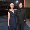Keanu Reeves foi um dos convidados para o evento 'LACMA Art + Film Gala' e levou a namorada, Alexandra Grant, como acompanhante