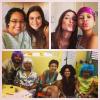 Thaila Ayala e Paulinho Vilhena visitam crianças com câncer em hospital de São Paulo em 22 de fevereiro