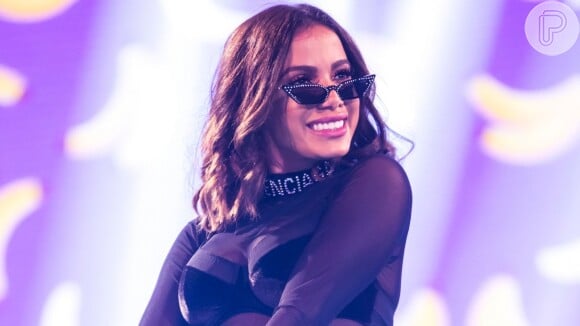 Anitta aposta em look com brilho e rebola em festa em Las Vegas nesta quarta-feira, dia 13 de novembro de 2019