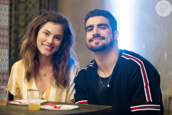 Caio Castro tem torcida para final feliz com Joana, personagem de Bruna Hamú, em 'A Dona do Pedaço'