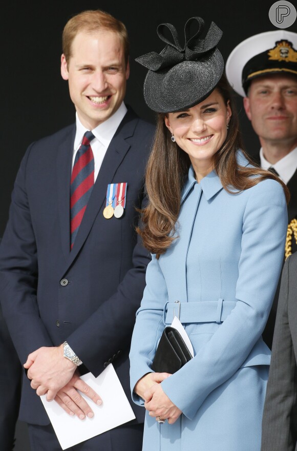 Kate Middleton e príncipe William esperam o segundo filho