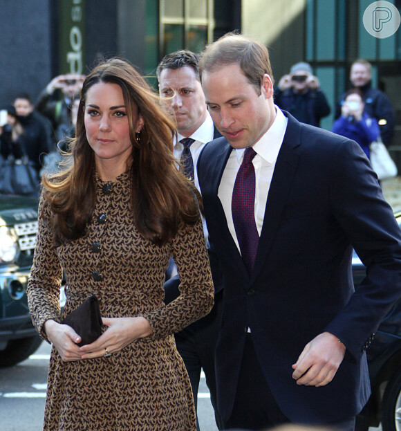 Kate Middleton e príncipe William já são pais de George, de apenas 1 aninho