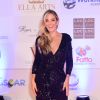 Ticiane Pinheiro usa vestido elegante com brilho para jantar beneficente nesta terça-feira, dia 26 de novembro de 2019