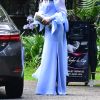 Claúdia Raia elege vestido com mangas bufantes para casamento