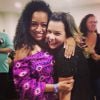Fernanda Souza e Aretha Oliveira se reencontram após a peça 'Meu Passado Não me Condena'