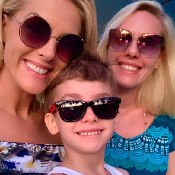 Ana Hickmann viajou com a família para o Caribe no sábado, 30 de novembro de 2019