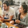 Maiara e Fernando tomam café da manhã após noite romântica, em 8 de dezembro de 2019