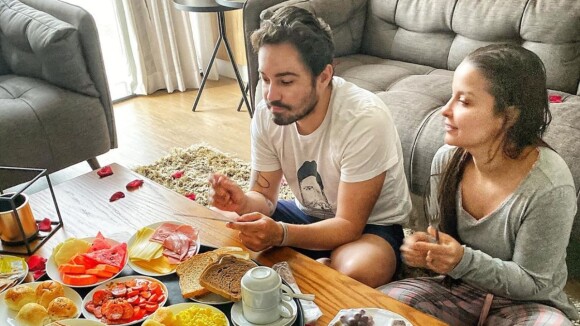 Maiara mostra café da manhã com Fernando após surpresa do cantor em show. Veja!