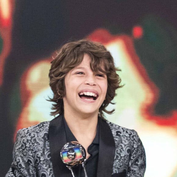 João Bravo vence categoria de Melhor Ator Mirim no Melhores do Ano 2019, realizado no programa 'Domingão do Faustão', neste domingo, 15 de dezembro de 2019