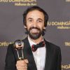 Julio Andrade venceu categoria de Melhor Ator de Série no Melhores do Ano 2019, realizado no programa 'Domingão do Faustão', neste domingo, 15 de dezembro de 2019