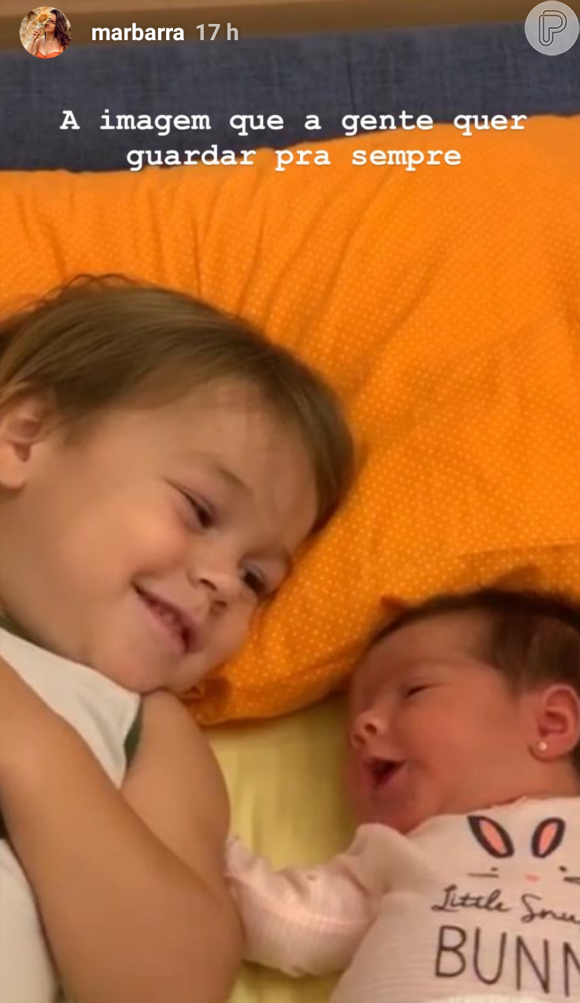 Mateus Liduário e Marcella Barra são pais de Dom, de 2 anos, e Flor, de 1 mês