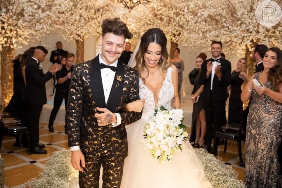 O casamento de Gabi Brandt e Saulo aconteceu no Copacabana Palace