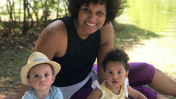 Rosângela Jacquin analisa ganho de peso após gêmeos: 'O negócio é ser feliz'
