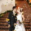 Thalita Ribeiro e o ator Patrick de Oliveira optaram por uma cerimônia de casamento tradiconal