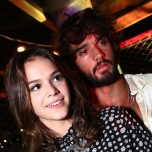 Marlon Teixeira e Bruna Marquezine namoraram entre o final de 2014 e o primeiro semestre de 2015