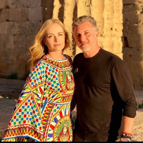 Angélica tirou férias com o marido, Luciano Huck