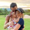 Filha de Ticiane Pinheiro e Cesar Tralli, Manuella, esbanjou fofura dando beijinho na mãe