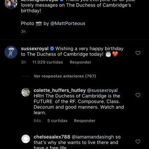 Veja 1º comentário de Meghan Markle e Harry na web após anúncio de corte de laços com a família real