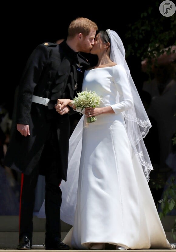 O vestido de casamento de Meghan Markle também foi assinado pela estilista da Givenchy, Clare Waight Keller