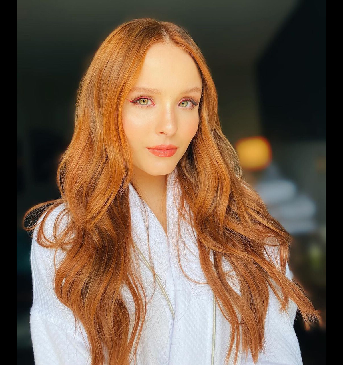 Foto: Larissa Manoela está ruiva para novo filme - Purepeople