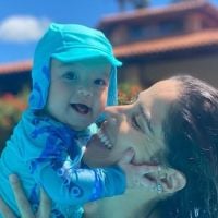 Camilla Camargo indica evolução do filho aos 6 meses: 'Acorda menos a noite'