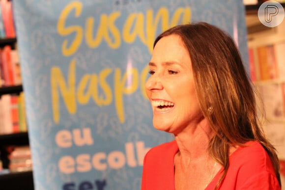 Susana Naspolini se mostrou otimista ao anunciar o novo câncer: 'Muita fé'