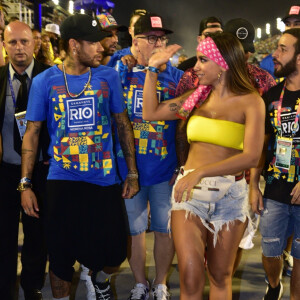 Anitta postou foto de Carnaval polêmico com Neymar na Marquês de Sapucaí, Rio de Janeiro, em 2019