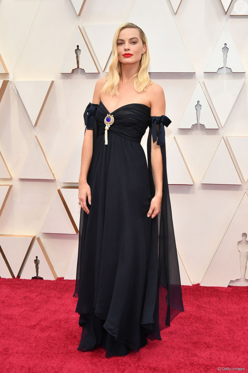 Margot Robbie de Chanel no Oscar 2020