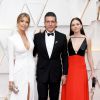Antonio Banderas foi ao Oscar 2020 acompanhado pela namorada, Nicole Kimple, e pela filha Stella