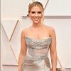 Scarlett Johansson usou um vestido tomara que caia Dior no Oscar 2020