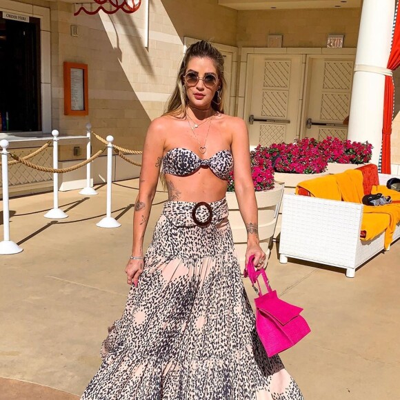 Aline Gotschalg detalha como emagreceu 8 kg: 'Faço aula de muay thay 3 vezes na semana com o Gustavo Coffoni, musculação 2 a 3 vezes na semana pelo menos. Também faço acompanhamento com minha médica'