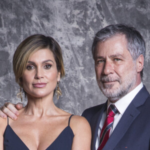 Novela 'Salve-se Quem Puder': Hugo (Leopoldo Pacheco) armou para separar Helena (Flávia Alessandra) da filha, Luna (Juliana Paiva)